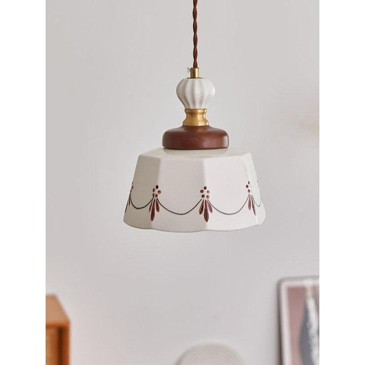 Vintage Circus-Style Pendant Lamp