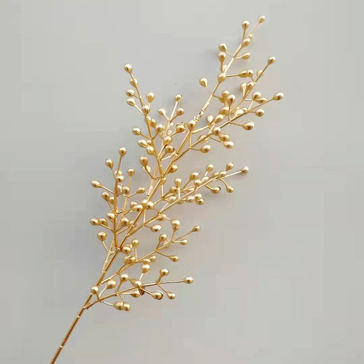 Elegant Metal Leaf Decoration