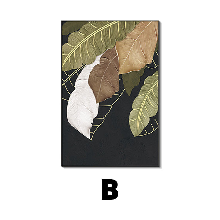 Botanical Leaf Canvas Wall Art