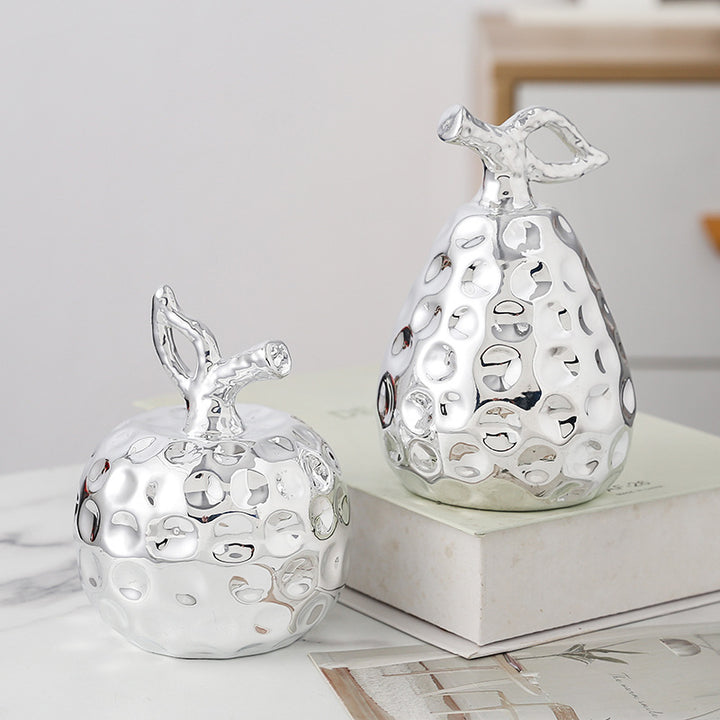 Artistic ceramic fruit figure