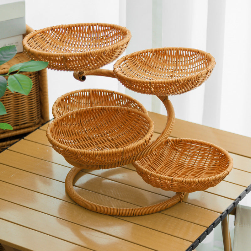 Multi-Tiered Decorative Fruit Display