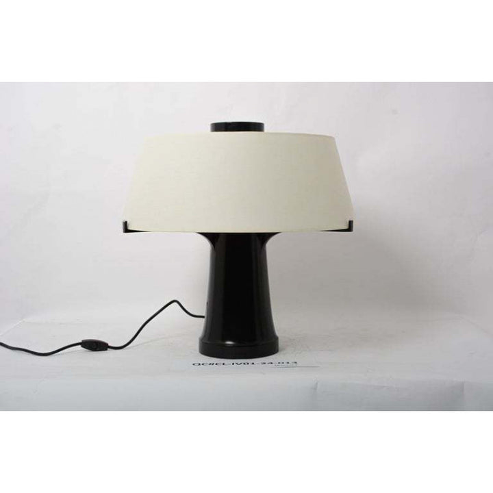 Contemporary table lamp with stylish shade