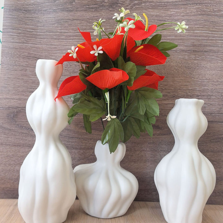 Abstract Textured Decorative Vase
