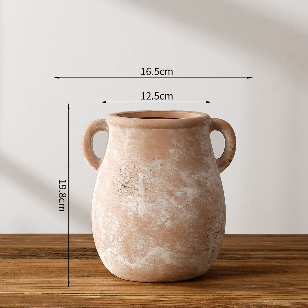 Decorative ceramic container