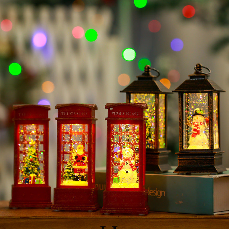 Festive Snowman Lantern