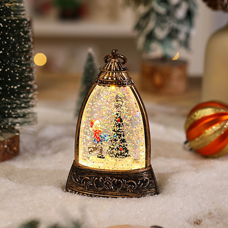 Nostalgic Snow Globe Lantern