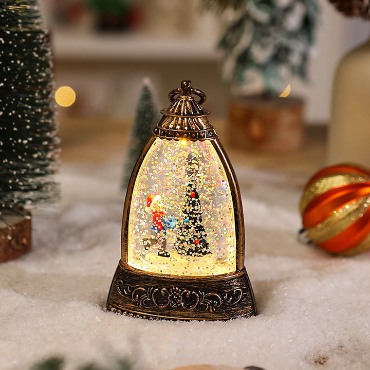 Nostalgic Snow Globe Lantern