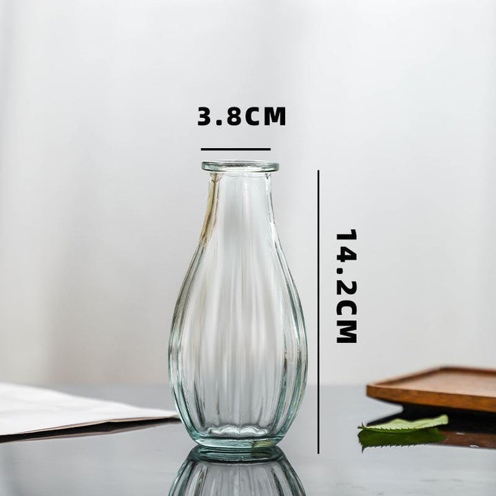 Premium Textured Glass Beverage Container