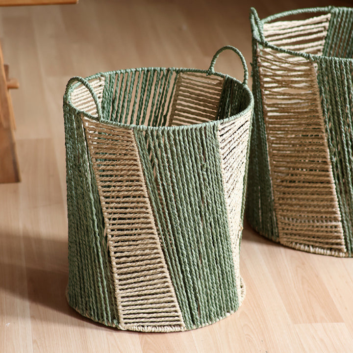 Handcrafted storage basket