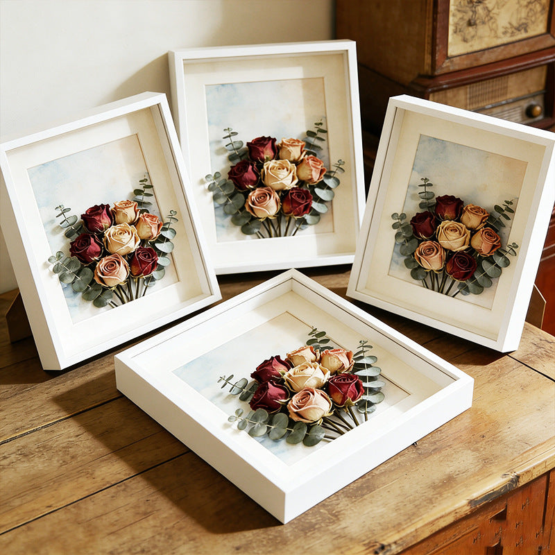 Preserved Flower Wall Art Display