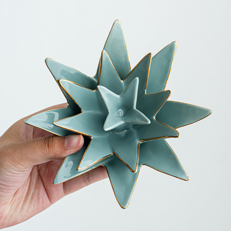 Decorative ceramic bowl