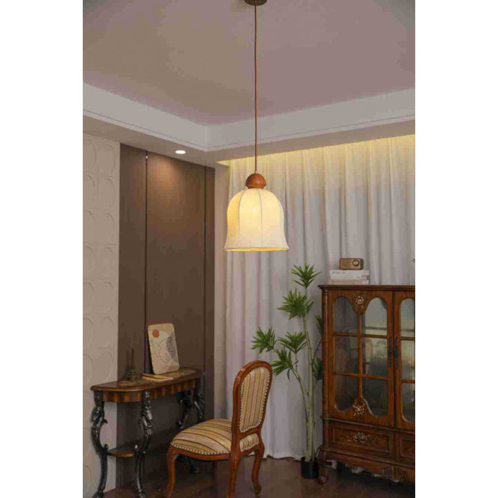 Contemporary Bell-shaped Pendant Light