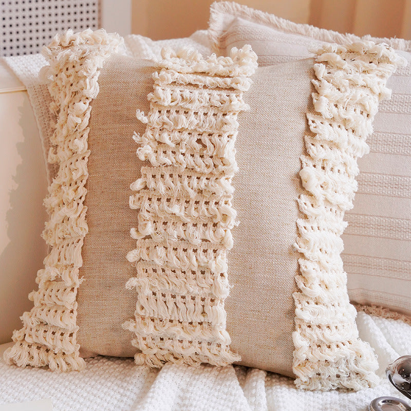 Artistic Landscape Print Decorative Pillow