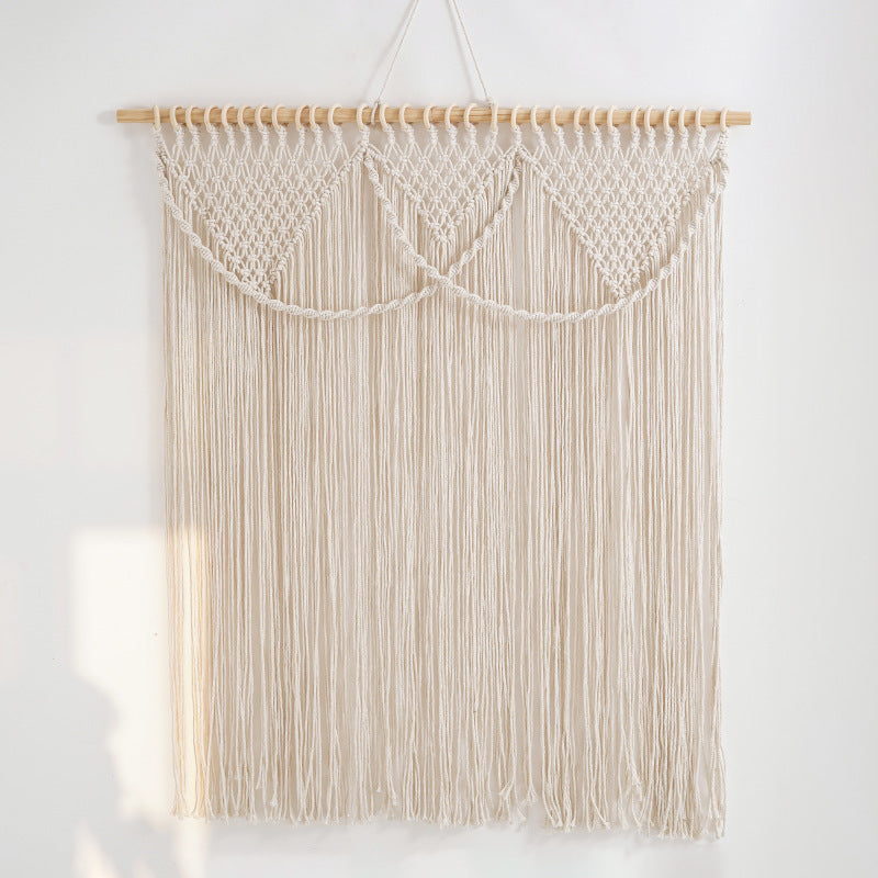 Macrame Fringe Wall Hanging Tapestry