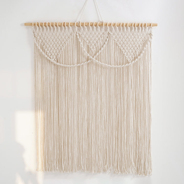 Macrame Fringe Wall Hanging Tapestry