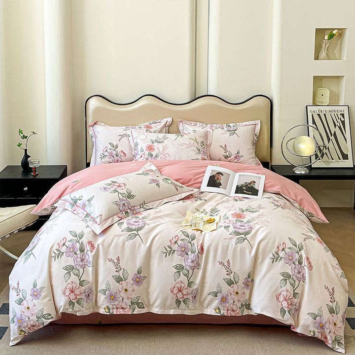 Floral Pattern Duvet Cover Set