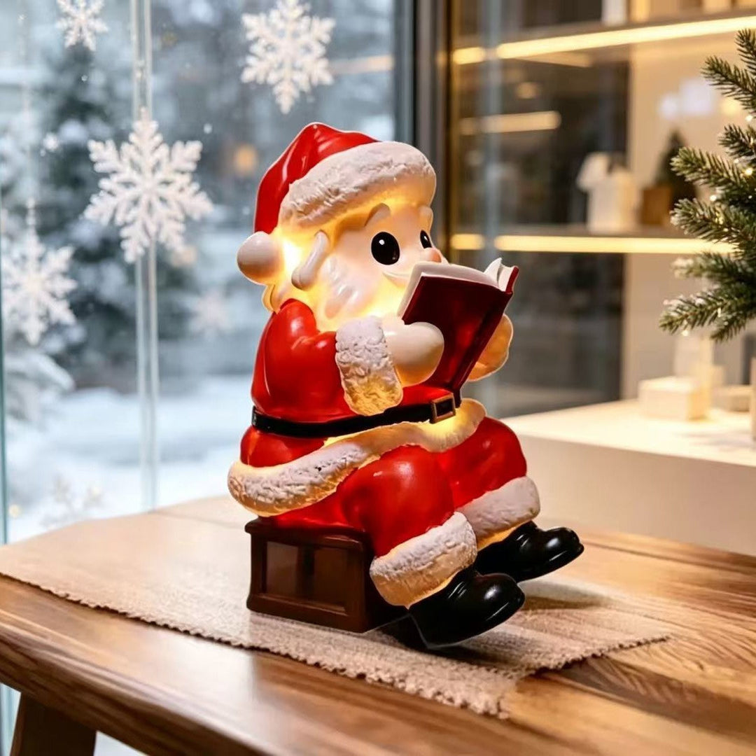 Decorative Santa Lamp