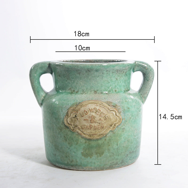 Decorative flower pot
