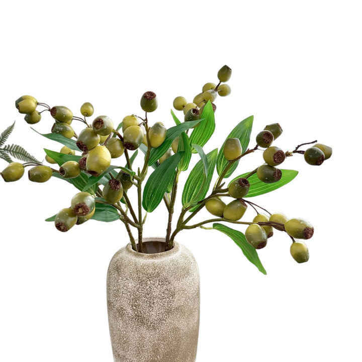 Artificial branch with olives