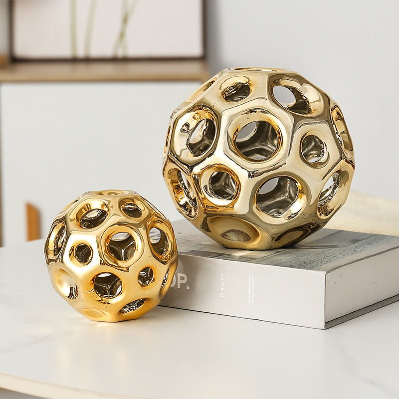 Decorative ceramic column