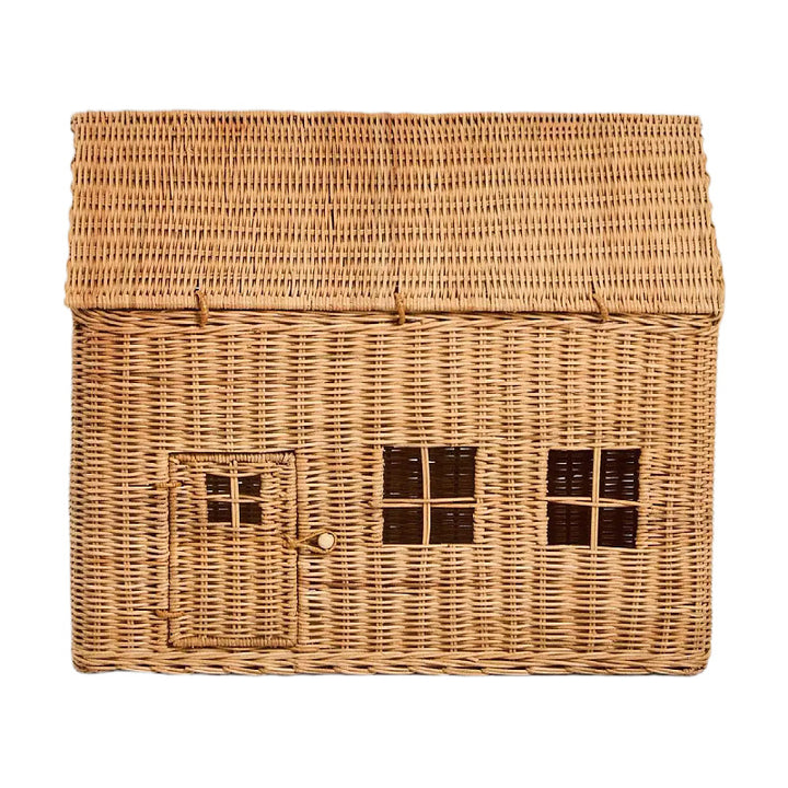 Creative storage basket in house design