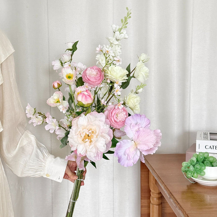Lifelike Floral Bouquet Arrangement