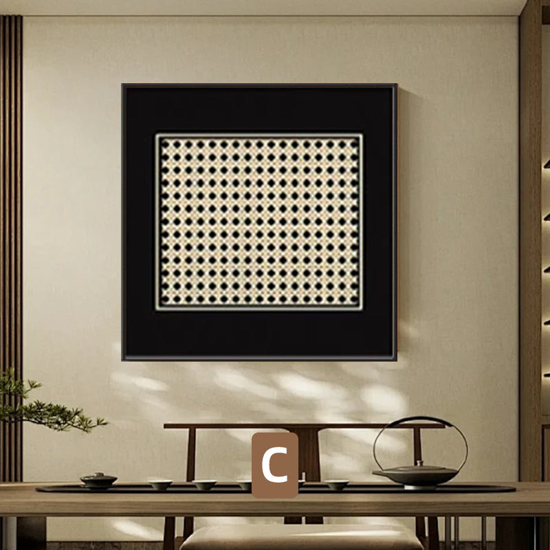 Decorative Framed Nature-Themed Artwork