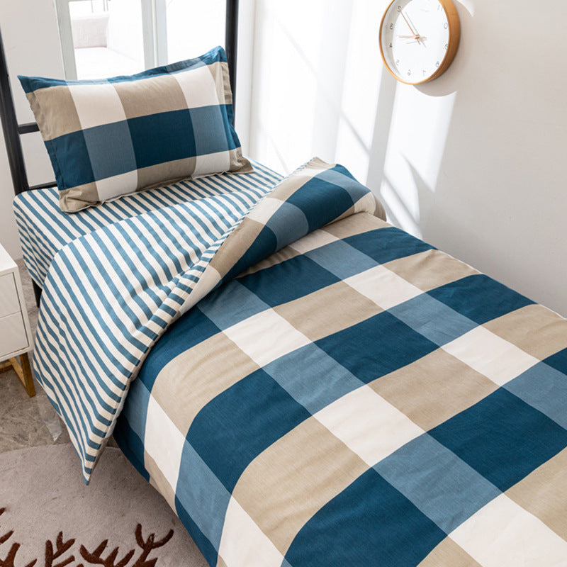 Modern Plaid Bedding Set