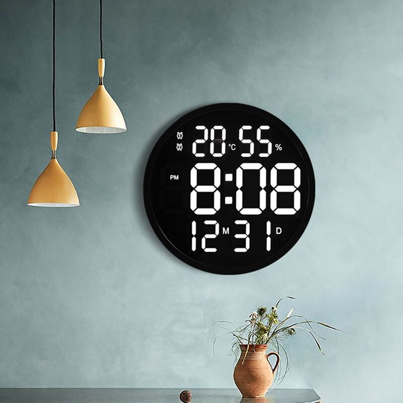 Digital Hygrometer-Thermometer Alarm Clock