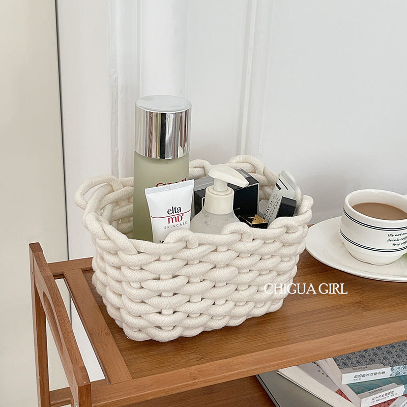 Handcrafted Woven Storage Basket