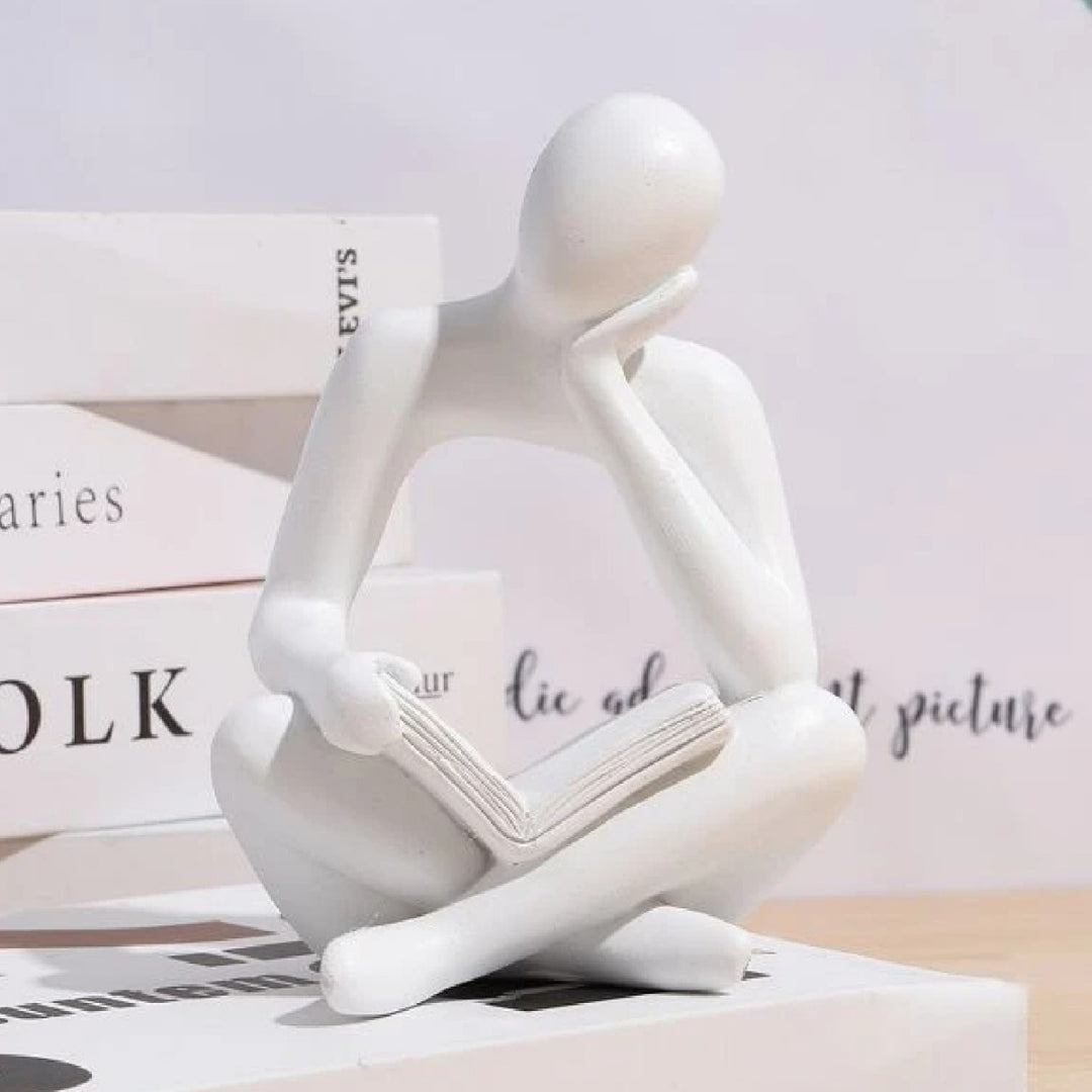 Artistic Reading Figurine