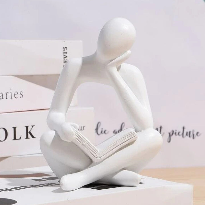 Artistic Reading Figurine