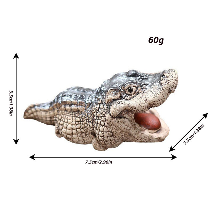 Decorative Crocodile Figurine
