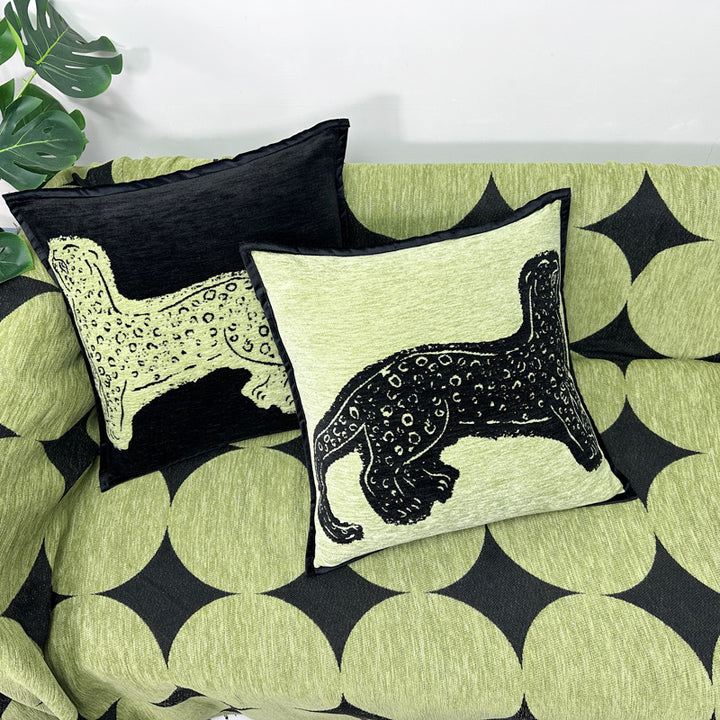 Abstract Geometric Decorative Cushion