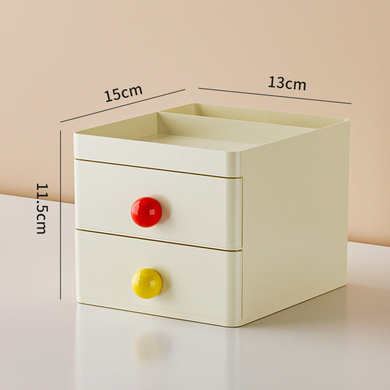 Stylish Two-Drawer Storage Organizer