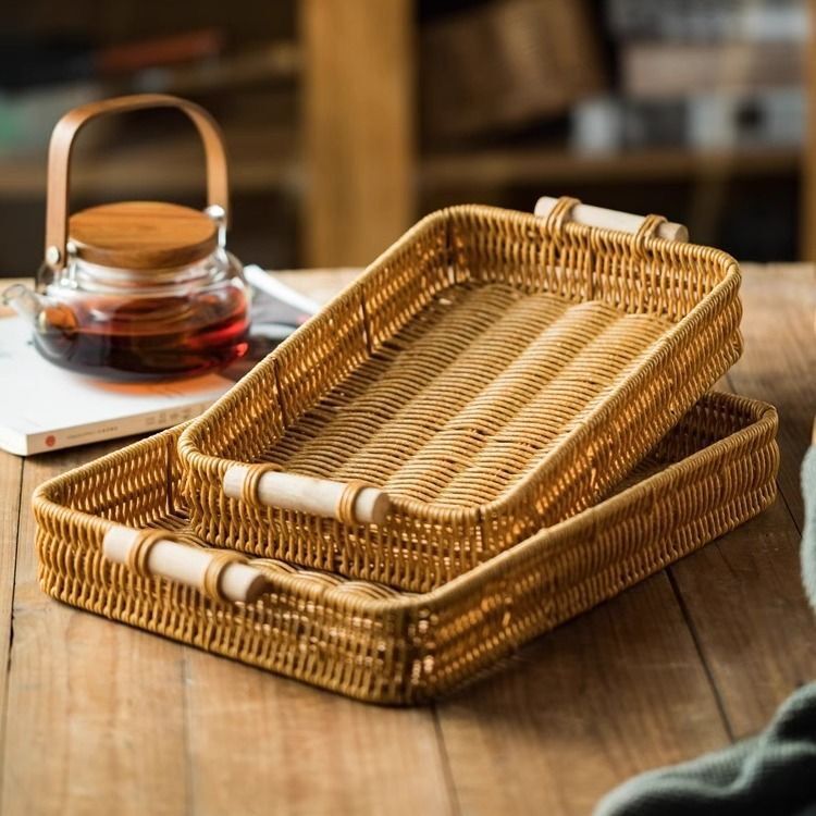 Rectangular Woven Storage Basket