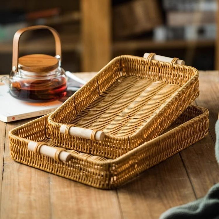 Rectangular Woven Storage Basket