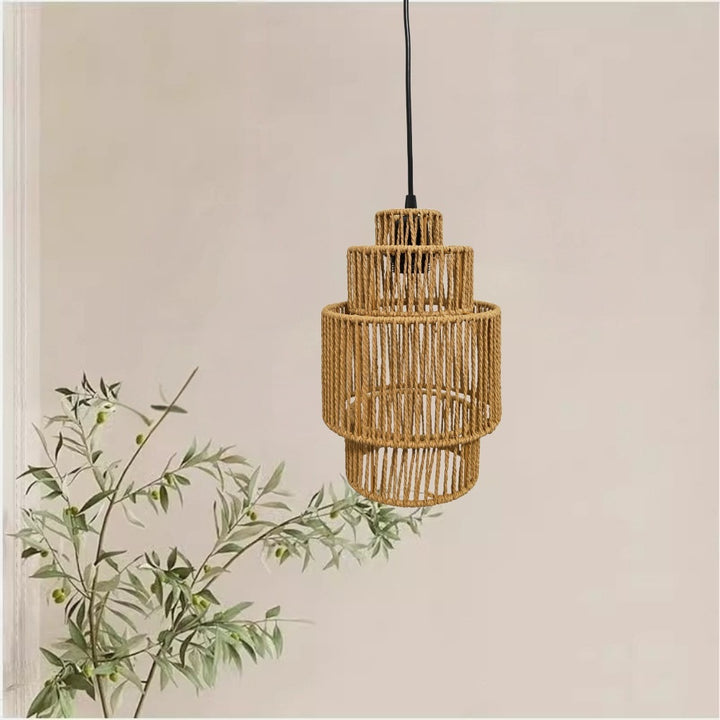 Handmade Rattan Pendant Light