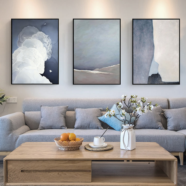 Abstract Landscape Framed Wall Art 1790073404