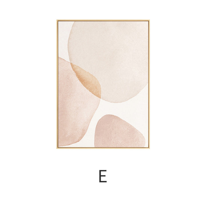 Framed Abstract Geometric Artwork