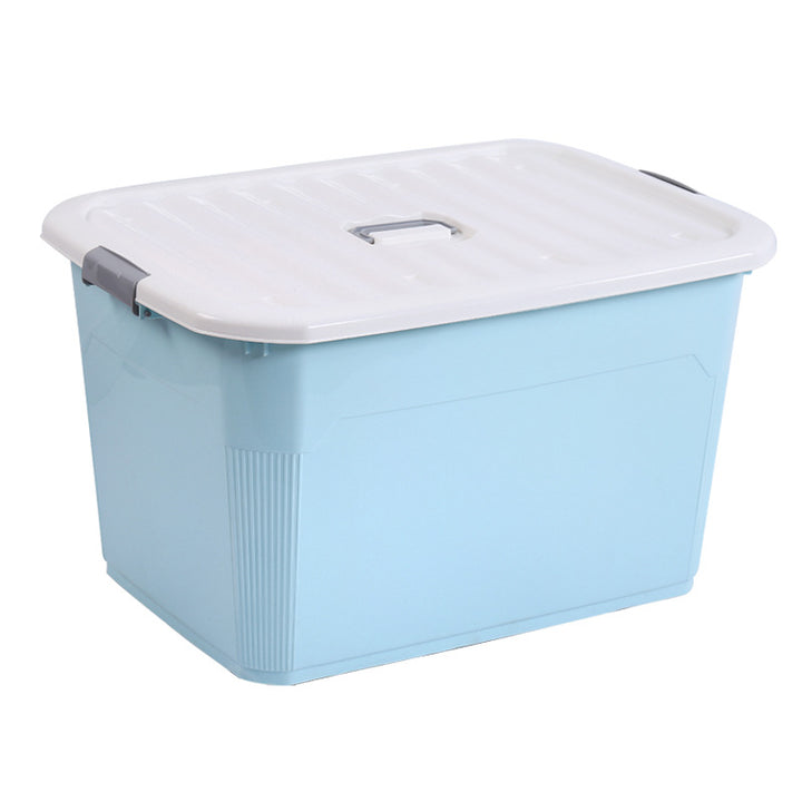 Practical storage box with lid