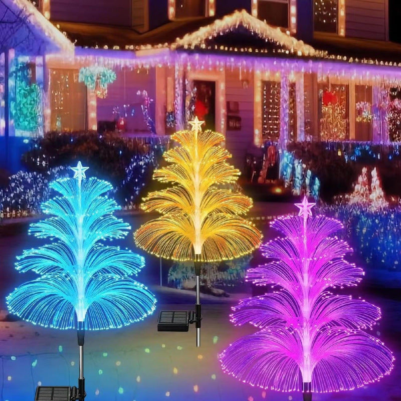 Solar Fiber Optic Butterfly Garden Stake Light
