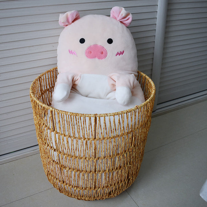 Handcrafted Decorative Storage Bin