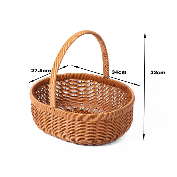 Artisan Woven Utility Basket