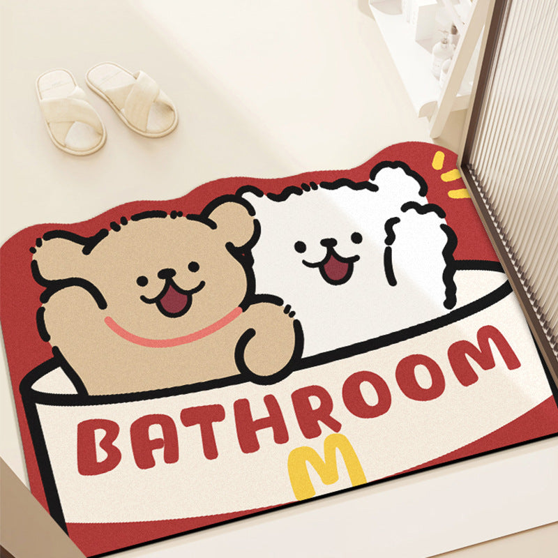 Cartoon Bath Mat Avarnia