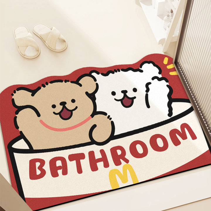 Cartoon Bath Mat Avarnia