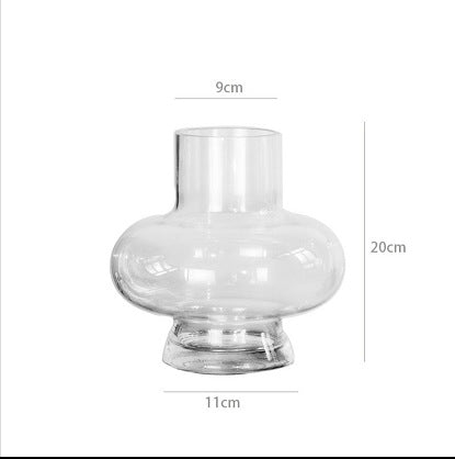 Decorative Glass Table Centerpiece for Home Decor