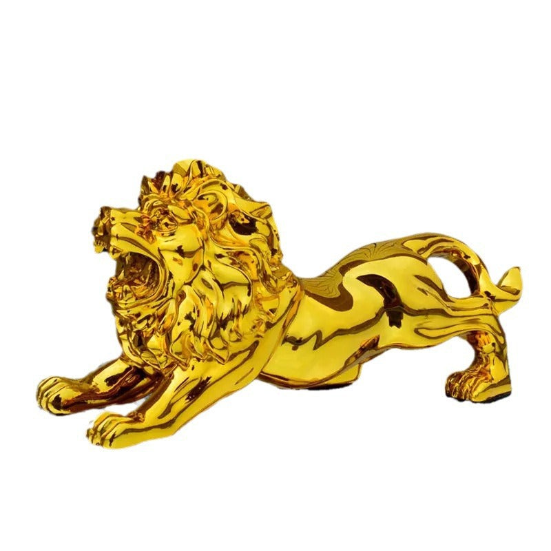 Majestic Lion Figurine