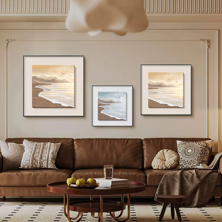 Coastal Serenity Framed Wall Art