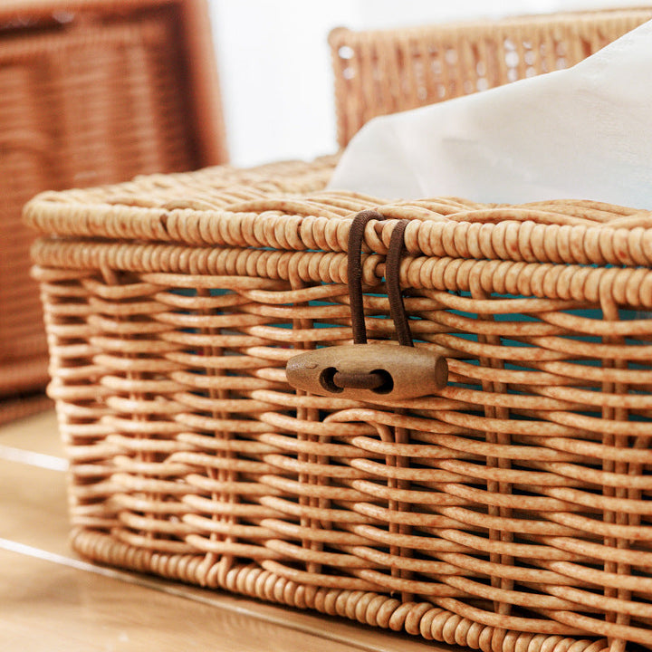 Versatile Handcrafted Woven Storage Caddy